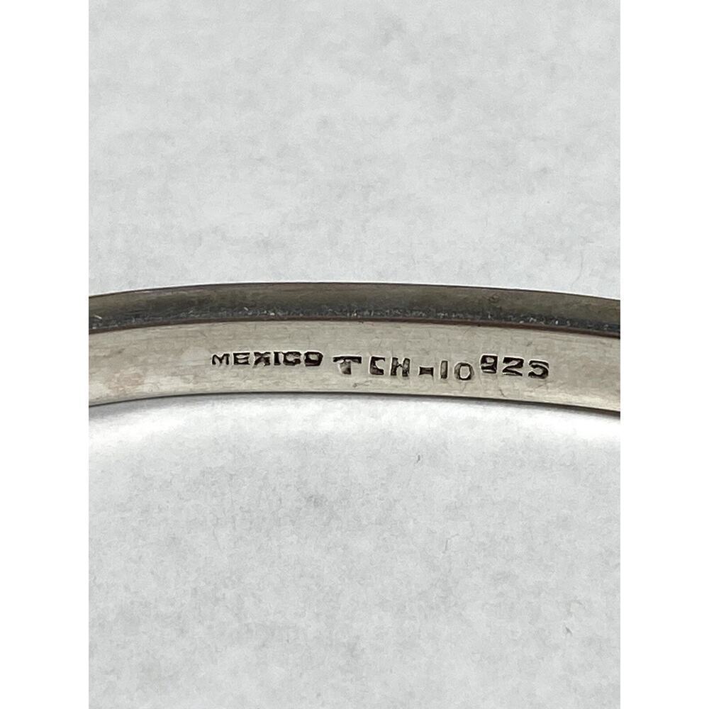 Taxco Mexico 925 Sterling Slver Bracelet TCH-10 6.5” 26.31 art Deco Vintage - Picture 7 of 8